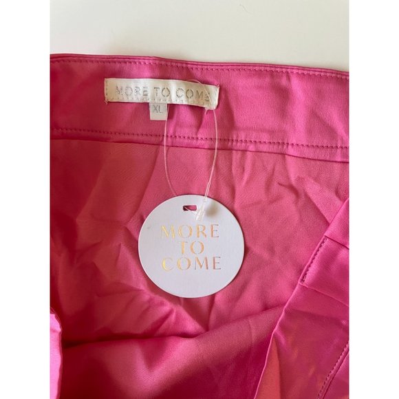 NWT Revolve MORE TO COME Martina Wrap Mini Skirt Hot Pink XL Barbie - Picture 8 of 10